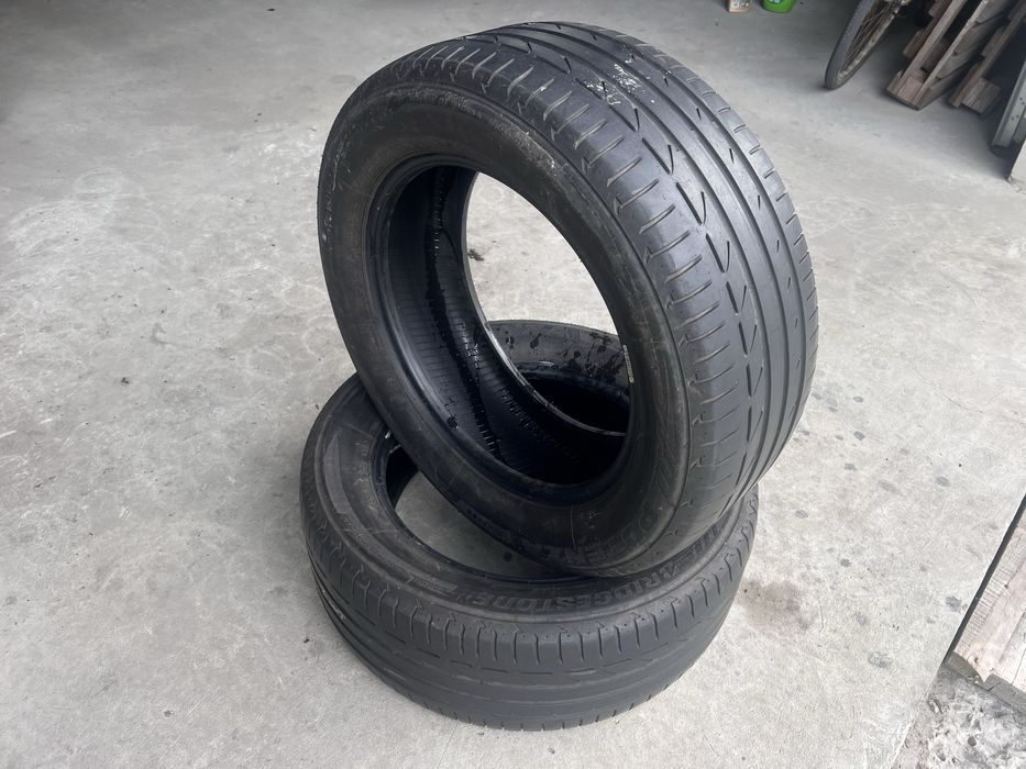 235 55 17 шини bridgestone пара  протектор 70-75% 2018 р
