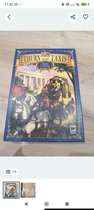 Thurn and Taxis Power and Glory Cesarski Kurier gra planszowa