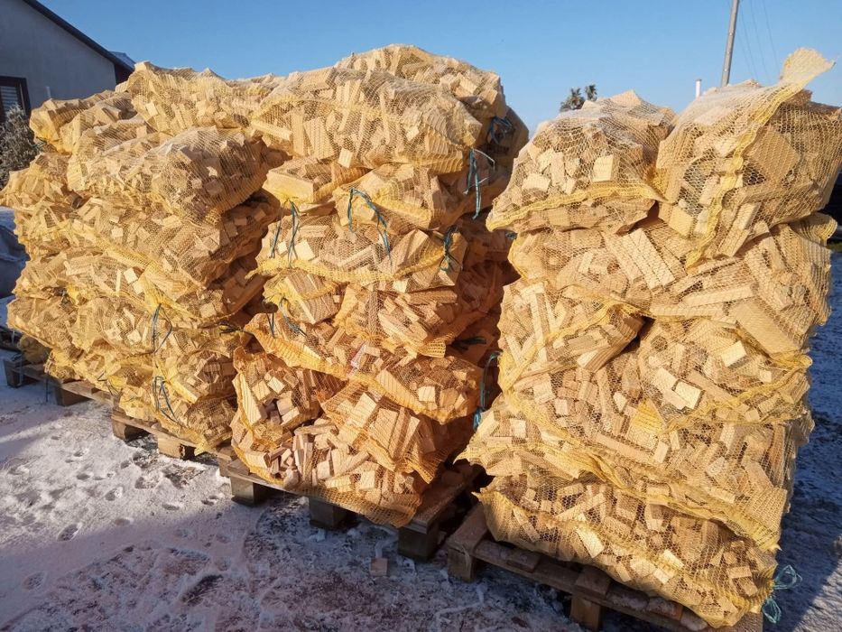 Drewno Bukowe Klapki Suche Workowane