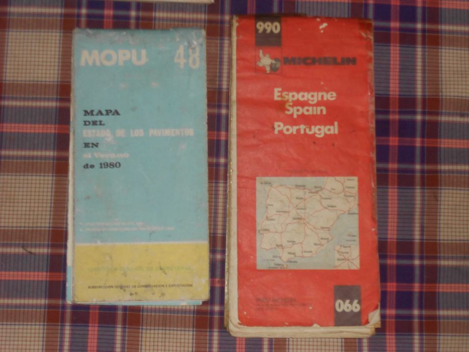Mapas estradas antigos ACP e outros anos 70 - 80