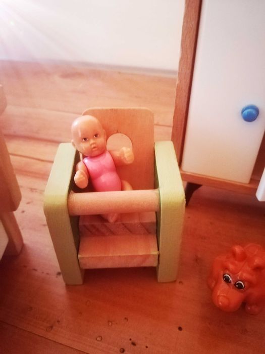 Mebelki drewniane meble do domek dla lalek