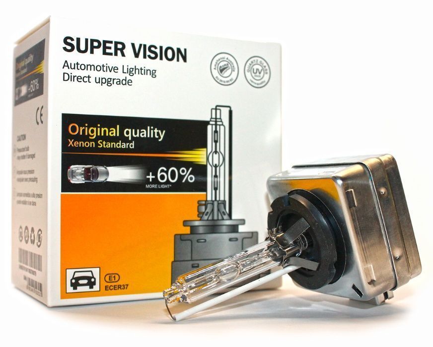 Лампа ксенонова D1S 35W Super Vision лампи бі ксенон штатні HID