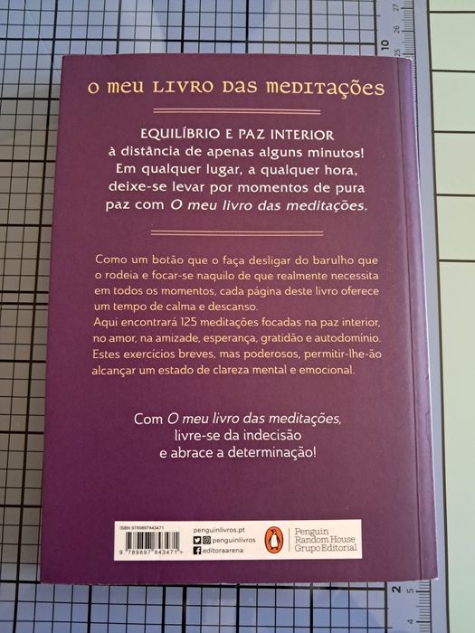 Livro "O Meu Livro das Meditações"