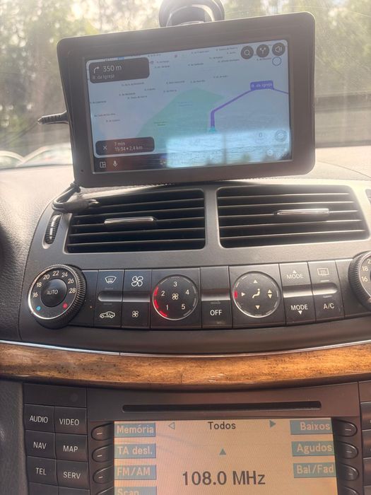 Mercedes-Benz Avantgarde E 220 CDI Automático | 2006 | Preto | 280.000 Kms | Muito Estimado