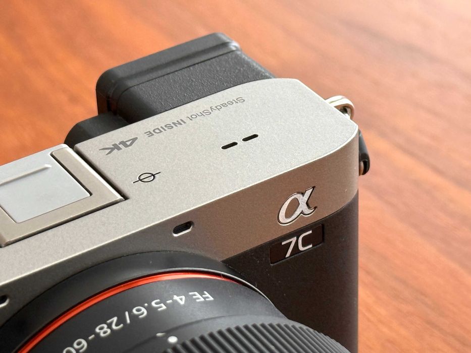 NOVA Câmara SONY Alpha a7C Silver + FE 28-60mm f/4-5.6