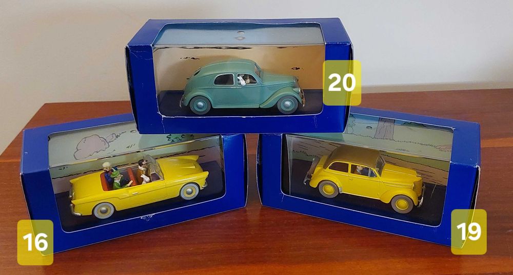 Colecção de Viaturas de Tintin