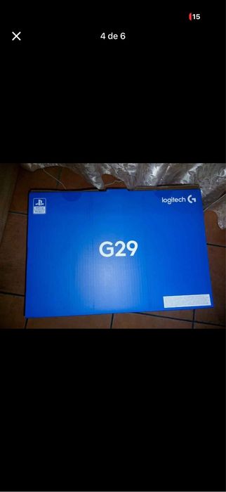 Volante e Pedais G29 Driving Force Logitech, NOVO c/garantia