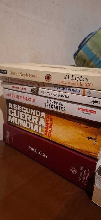 Livros variados - Psicologia, História, Economia, etc