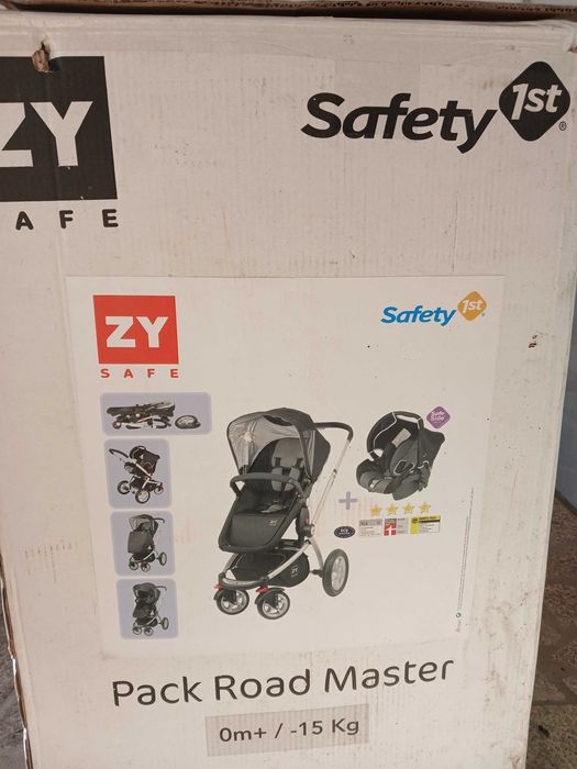 Vende-se carrinho de bebé e ovo Zippy