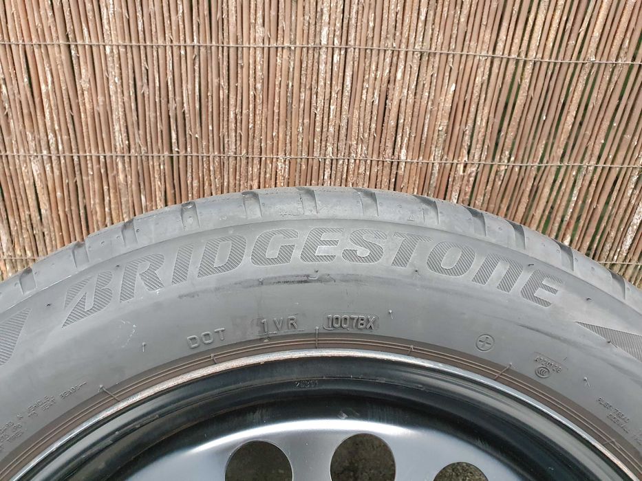 4x Oryginalne koła 18-stki VW ID3 215/55/18 Bridgestone 5,8mm 2021r.