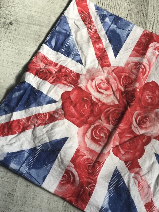 Capa almofada padrão bandeira