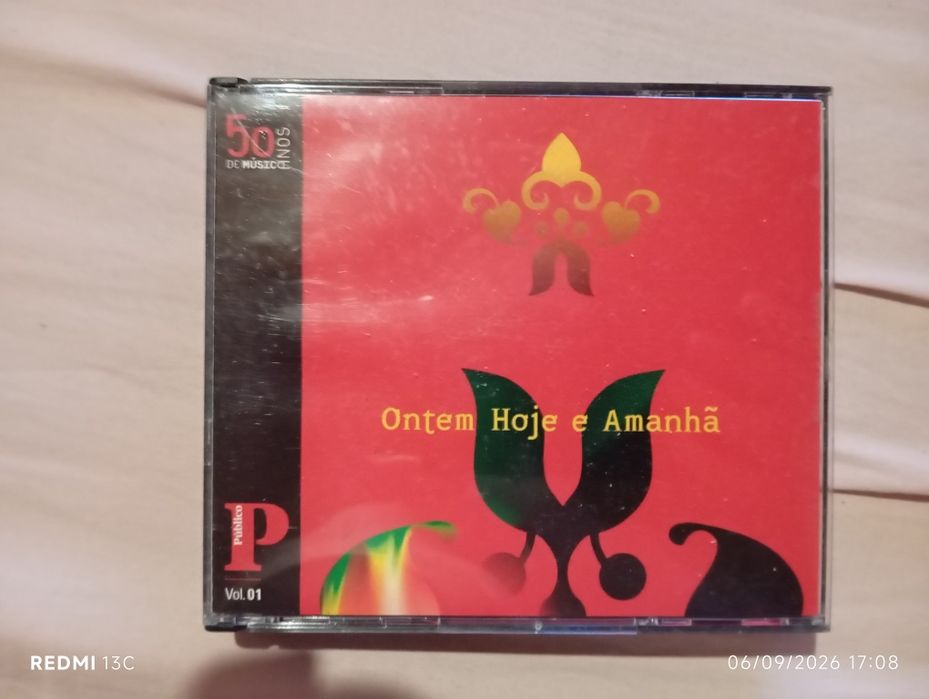 3 CDs ontem, hoje e amanhã - vol 1