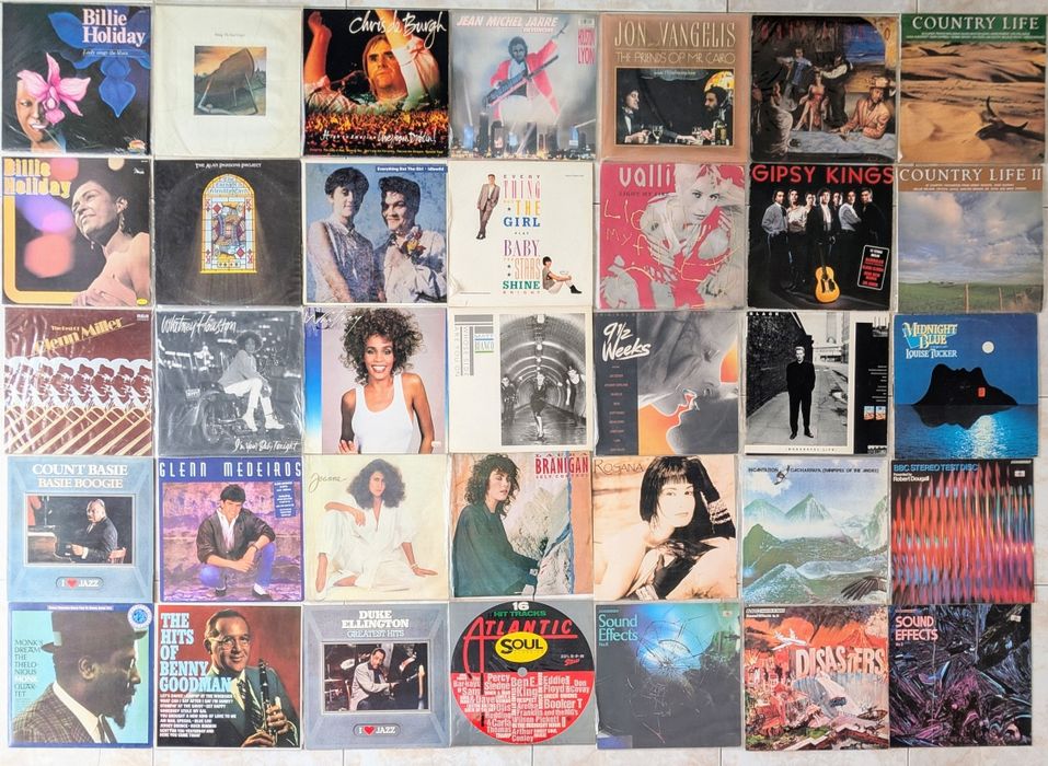 LPs, CDs, and Music Collections