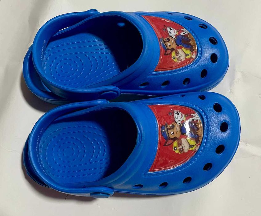 Kapcie, klapki typu crocs nowe Psi patrol paw rozmiar 26/27 9/10