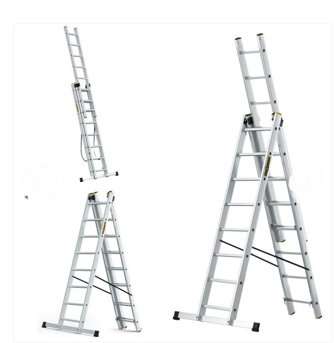 Drabina aluminiowa 3x8 promocja do 1.10 domowa polska