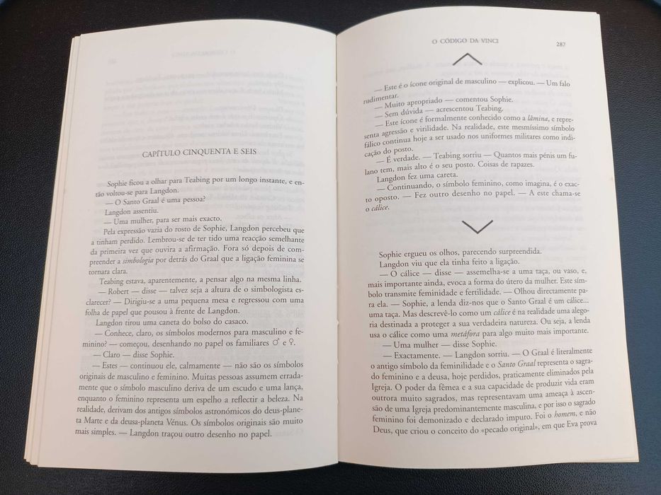 Livro "O Código Da Vinci", Dan Brown