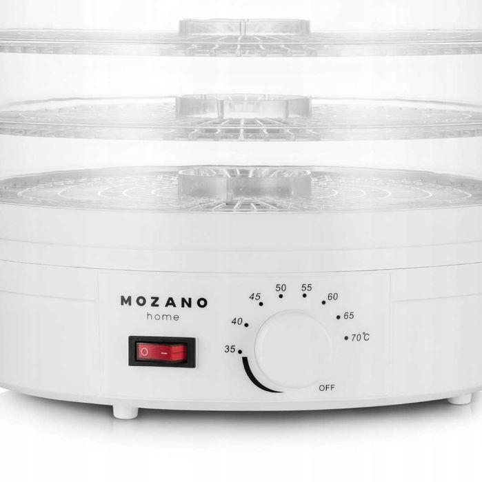 MOCNA Suszarka spożywcza do owoców warzyw grzybów ziół mięsa ryb 500W