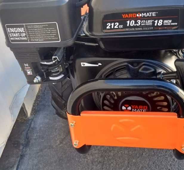 Spalinowa glebogryzarka do gleby 6,5KM YRTT212 Yardmate NOWA z USA