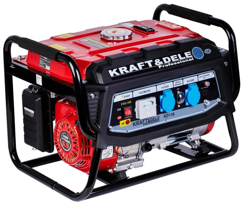 KRAFT&DELE Agregat Prądotwórczy Generator Prądu 3000W 7KM KD136