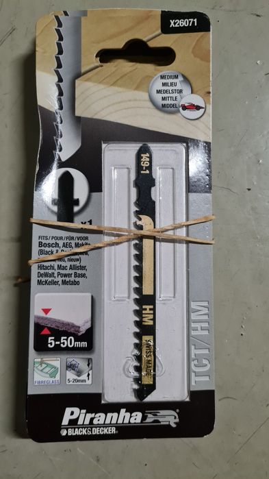 Vendo conjuntos lâminas de serragem Piranha Black&Decker