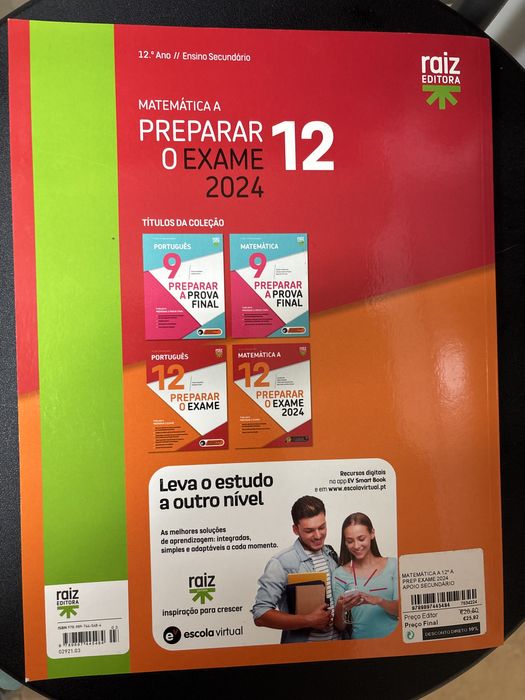 Livro exame Matemática A 2024