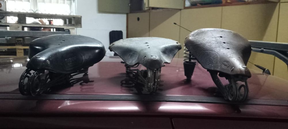 Acento celim bicicleta antiga