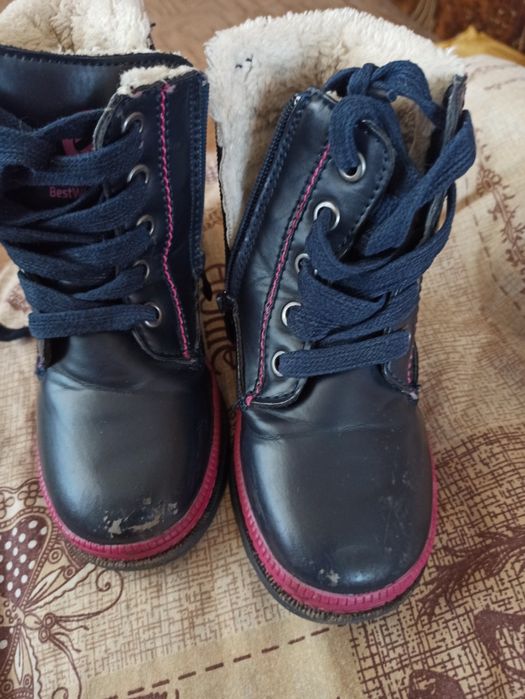 Детские зимние сапоги, дитячі зимові сапоги Glibee,ботинки детские
