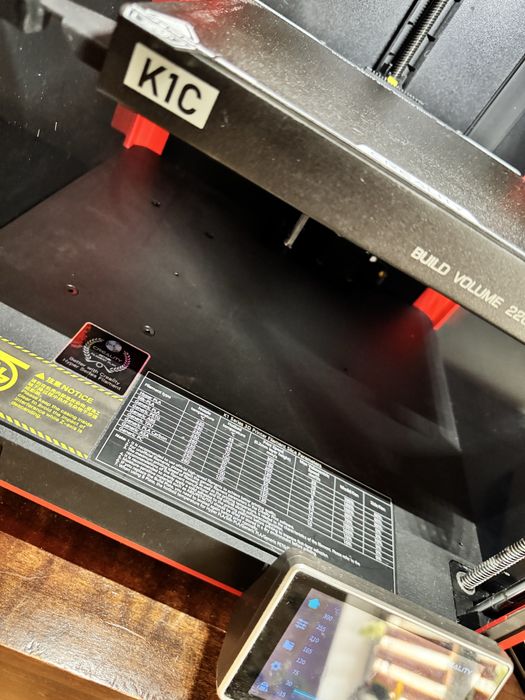 Drukarka 3d fdm core xy creality k1c limited