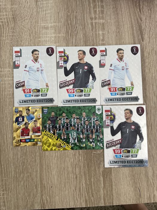 Karty adrenaline limited panini fifa 365