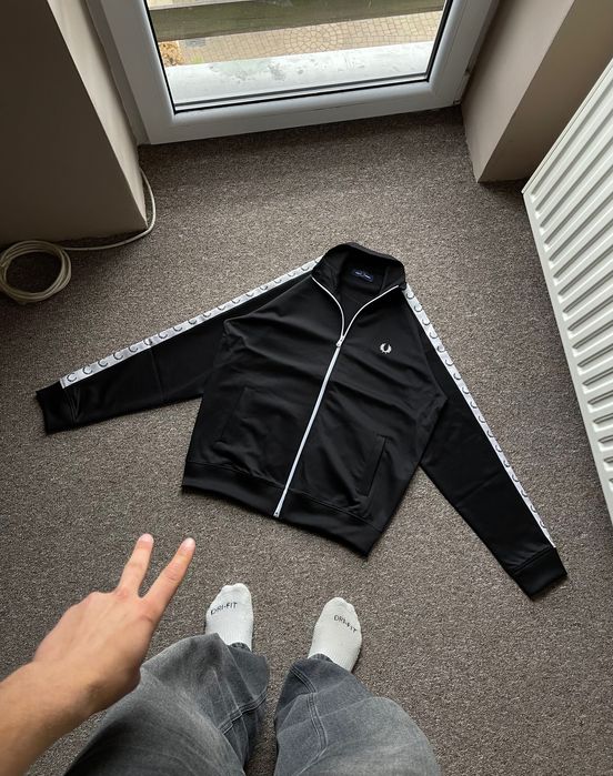 Fred Perry track jacket – oldschool / clean fit