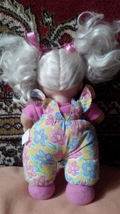 мягкая кукла Max Zapf, зубастенькая с хвостиками, 30 см