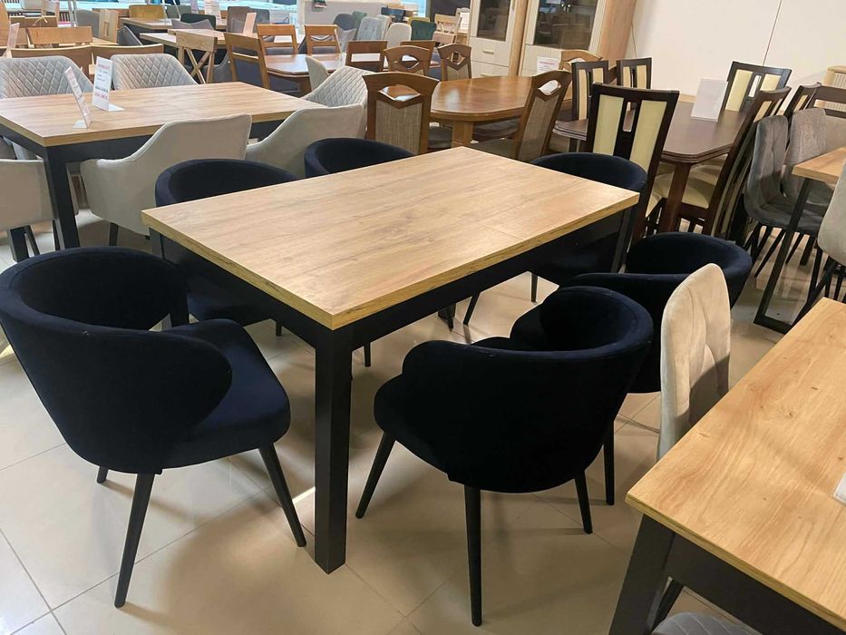 (199WN) Stół rozkładany + 6 krzeseł, wyprzedaż 1499 zł