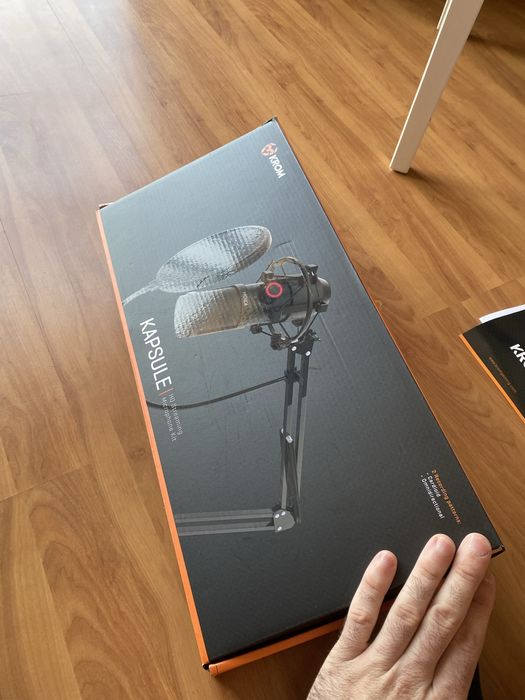 Microfone krom capsule