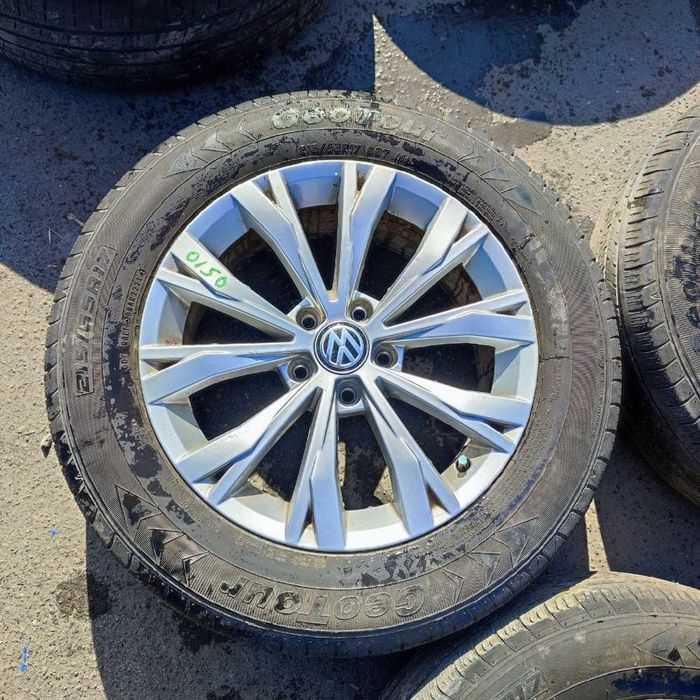 Комплект дисков с резиной vw tiguan r17