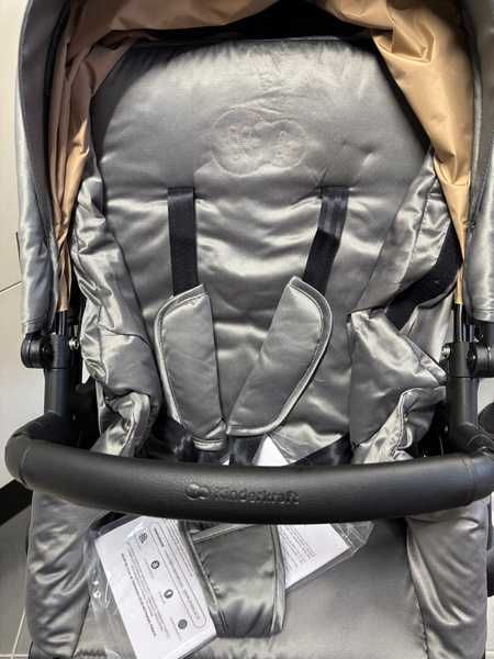 [OUTLET] Kinderkraft Prime 2 Wózek Głęboko-Spacerowy 2w1 Shadow Grey