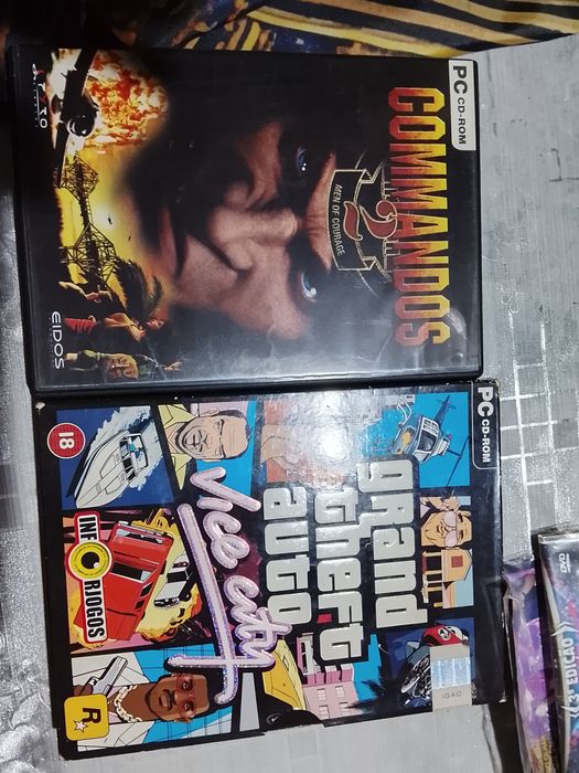 Jogos de PC antigos bom estado