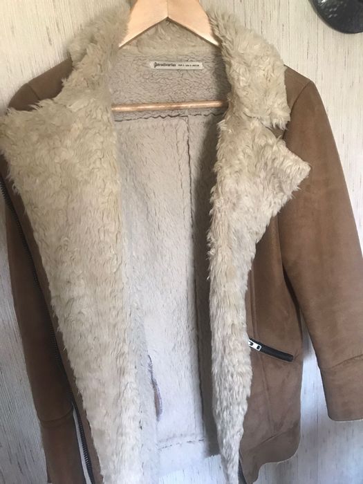 Casaco suede Stradivarius