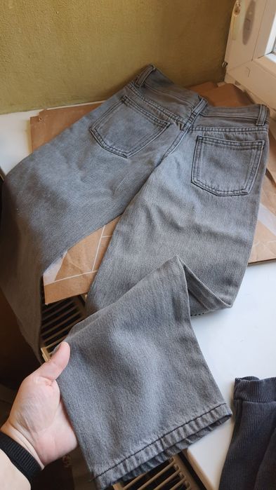 Джинсы Zara 6 7 лет с камешками