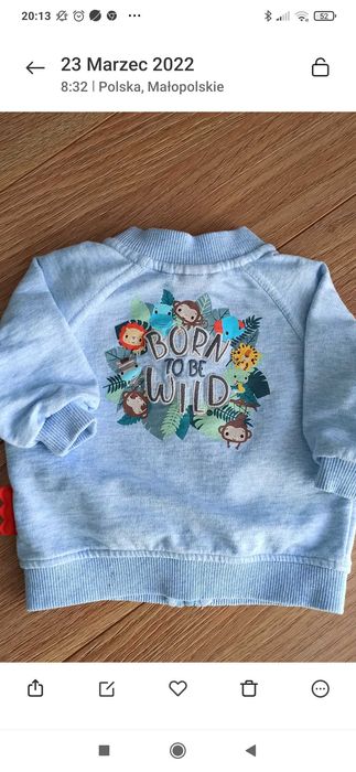 Bluza dla chłopca roz. 62