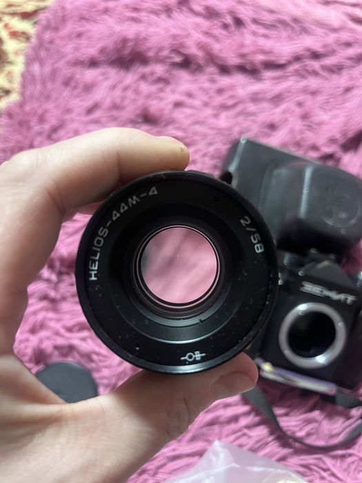 Фотоаппарат Зенит 12сд с объективом Гелиос-44м-4