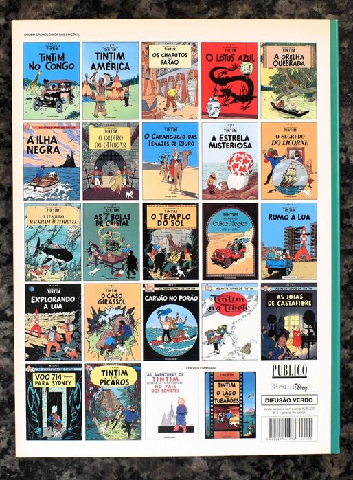 Tintim - Explorando a Lua