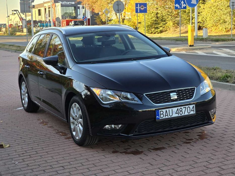 Seat Leon Seat Leon III 2014 kombi Ecomotive Style dobrze utrzymany alu i navi