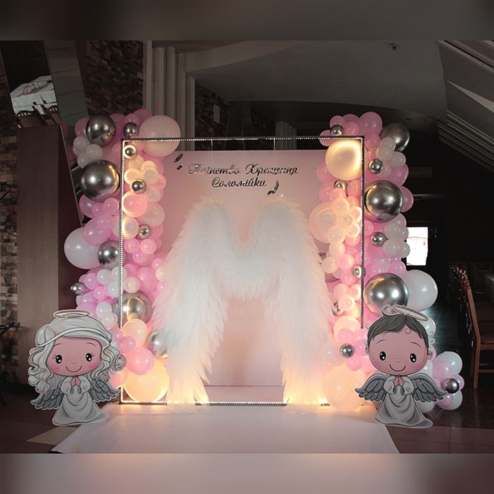 Фотозона хрестини фотозона ювілей фотозона рік фотозона весілля