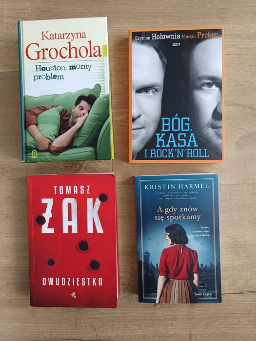Książki różne romanse opowieści biografie Grochola Żak