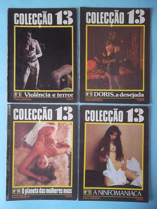 Colecção 13 - Portugal Press - BD erótica para adultos (anos 70)