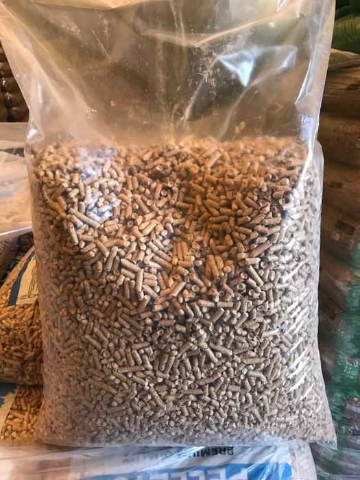 Pellet sosna buk wysoka kaloryczność klasa A1 dowóz z rozładunkiem