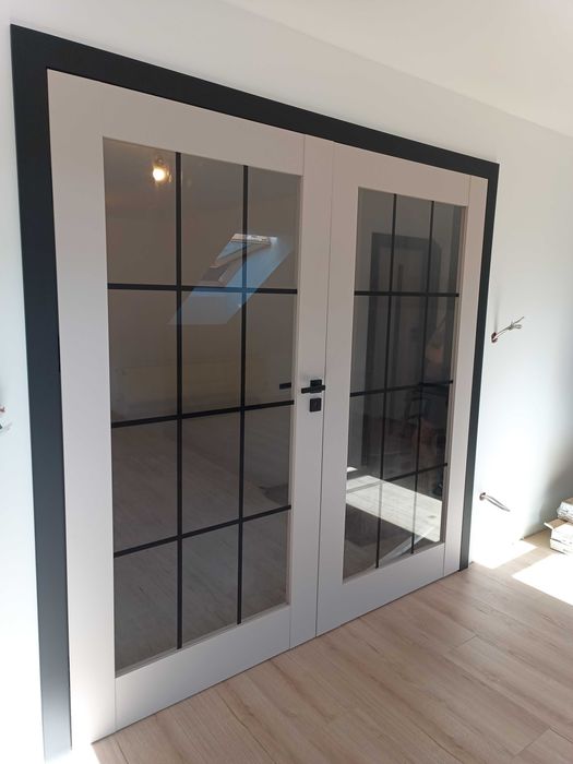 DRZWI wewnętrzne z montażem ościeżnice Zabudowy maskowanie ościeżnicy