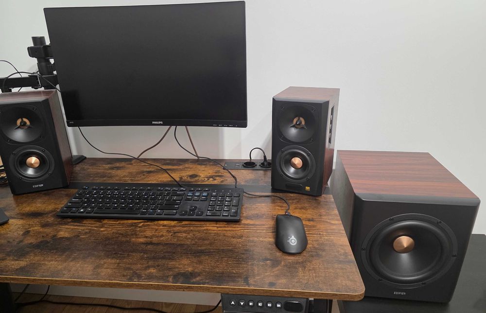 Głośniki 2.1 komputerowe Gaimingowe EDIFIER S360DB Bluetooth kino TV