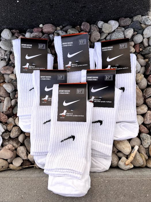 Skarpetki Nike 41-44, 6 par