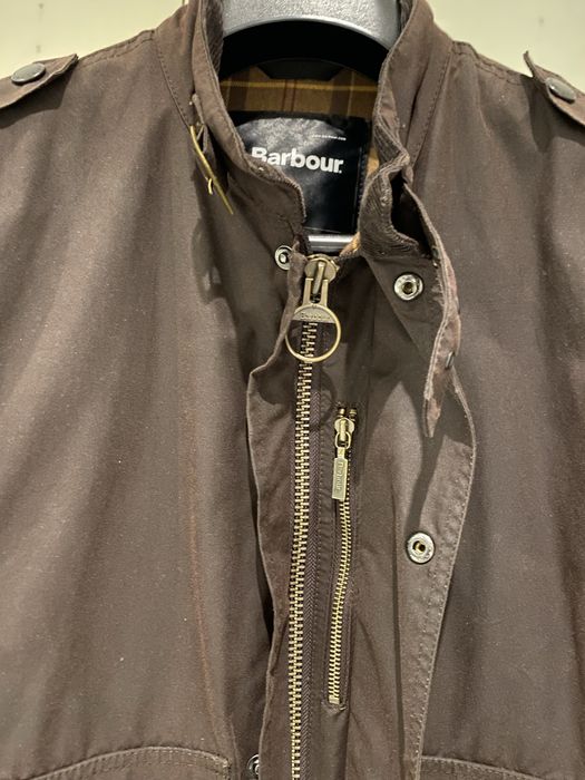 Barbour ensebado bomber jacket como novo